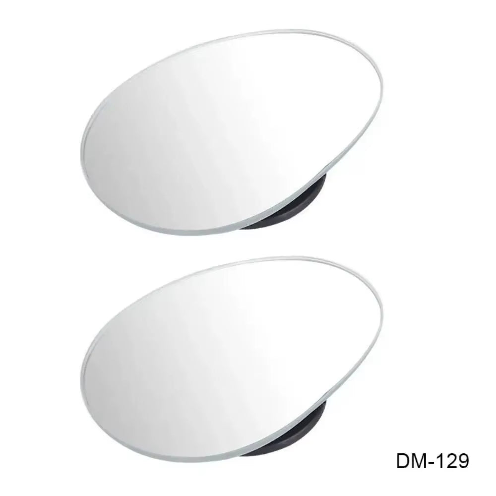 2Pcs Car Mirror Wide Angle Car Blind Spot Mirrors 360° Adjustable Auxiliary Rearview Mirrors HD Frameless Small round Mirror