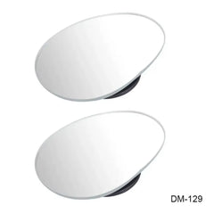 2Pcs Car Mirror Wide Angle Car Blind Spot Mirrors 360° Adjustable Auxiliary Rearview Mirrors HD Frameless Small round Mirror